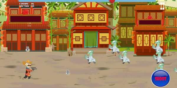 COWBOY VS ZOMBIE screenshot 2