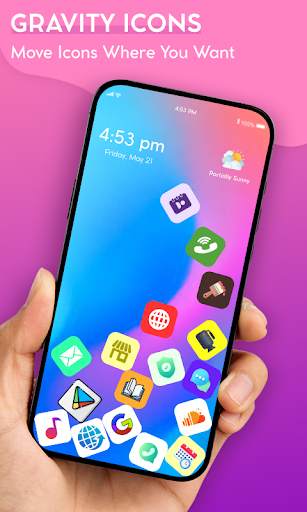 Rolling Icons Gravity Launcher screenshot 4