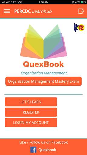 Organization and Management - QuexBook 1 تصوير الشاشة