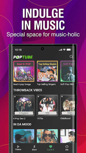POPTube: Music Video, Skip Ads screenshot 2
