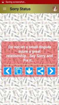 Sorry Messages Status & Quotes screenshot 7