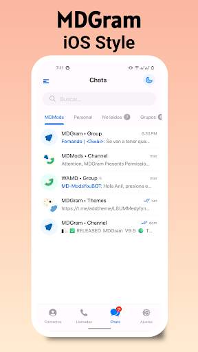 MDGram Messenger screenshot 3