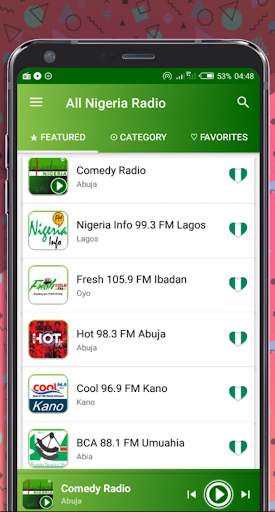 All Nigeria Radio Stations App - Nigeria Radio App screenshot 1
