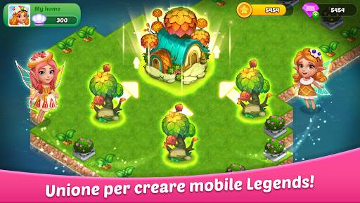 Tastyland-merge&puzzle cooking screenshot 1
