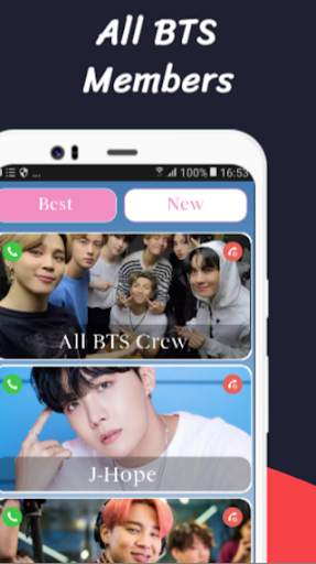 BTS Video Call and live Chat ☎️ ☎️ BTS Messenger screenshot 3