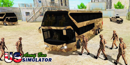 US Army Bus Driver 2021: Military Coach Simulator screenshot 4