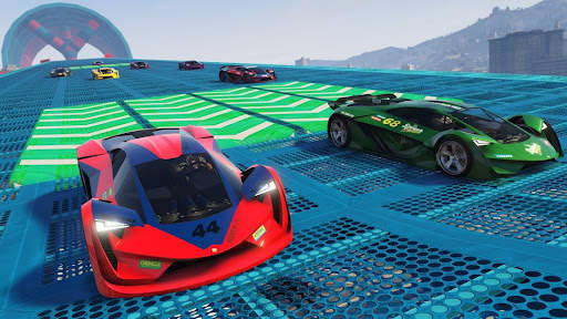 Mega Ramp Car Offline Games screenshot 6