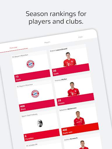 BUNDESLIGA - Official App 16 تصوير الشاشة