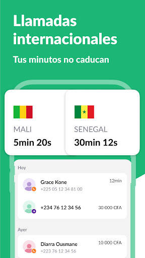 Libon: Llamada y Transferencia screenshot 1