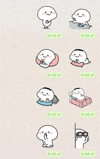 Quby Stickers for WhatsApp 2021 screenshot 2