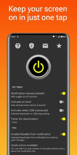 Stay Awake - Keep Screen On screenshot 1