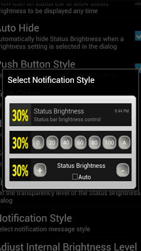 Status Brightness Free screenshot 5
