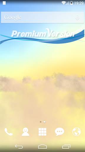 Blue Sky 3D Live Wallpaper screenshot 3