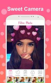 Sweet Selfie - Filtre Camera - Beauty Camera 2018 screenshot 1