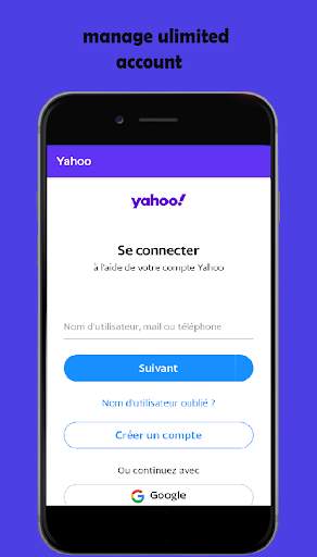 Chat:Mail Yahoo & Social Media screenshot 3