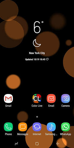 AMOLED Color Live Wallpaper screenshot 6
