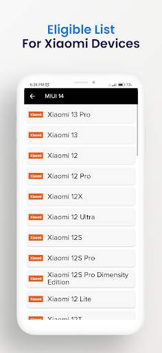 MIUI 14 Updater: Android screenshot 3
