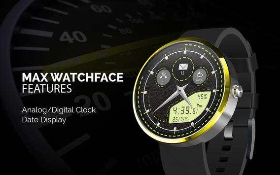 Max Watchface free screenshot 1