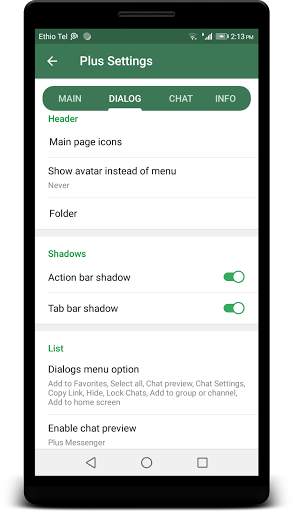 S Plus Messenger screenshot 4