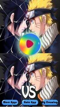 Naruto VS Sasuke Coloring Book screenshot 1