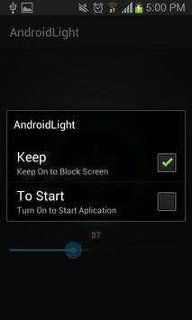 Flashlight Android screenshot 1