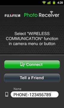 FUJIFILM Photo Receiver screenshot 1