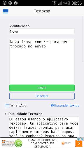 Textozap (old version) screenshot 8
