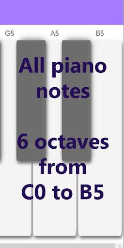 Mini Piano स्क्रीनशॉट 1
