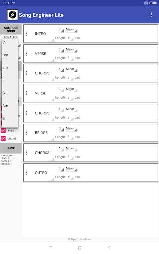 Song Engineer Lite screenshot 3