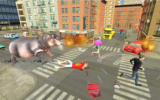 Hungry Wild Crocodile Attack Simulator 2 تصوير الشاشة