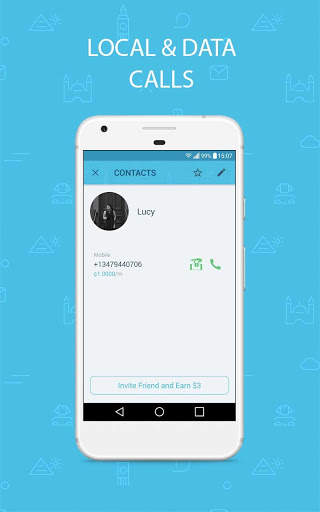 Bluee Cheap International Calls & Mobile Top-Up screenshot 3