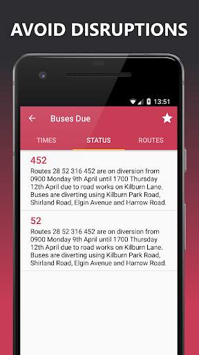 Buses Due: London bus times screenshot 6