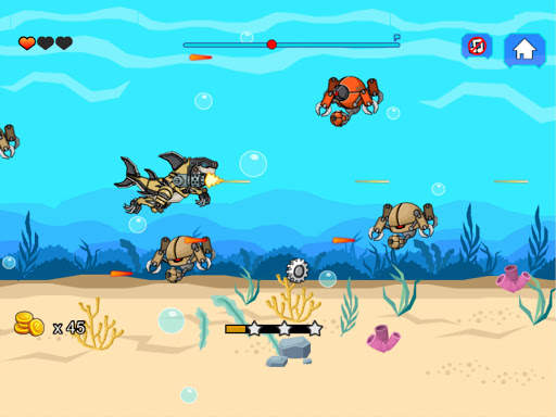 Robot Shark Attack screenshot 6