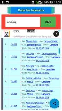 Cari Kode Pos screenshot 3