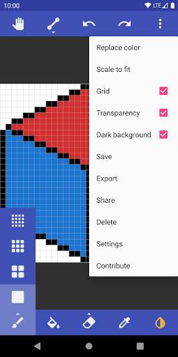 Pixel art and texture editor 2 تصوير الشاشة