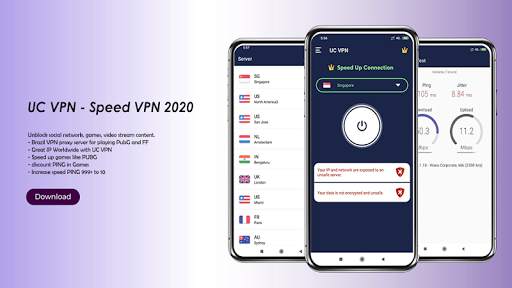 UC VPN - Speed VPN 2020 & Fastest Unlimited VPN UC screenshot 6
