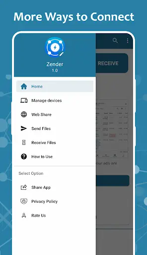 Zender - Fastest File Transfer & Sharing App screenshot 6