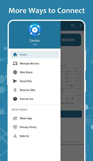 Zender - Fastest File Transfer & Sharing App screenshot 6