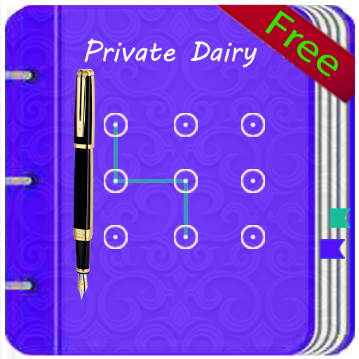 Diary with Lock 2019 icon
