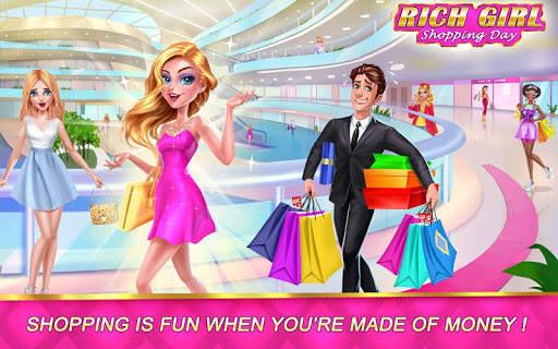 Rich Girl Shopping Day: Dress up & Makeup Games screenshot 6