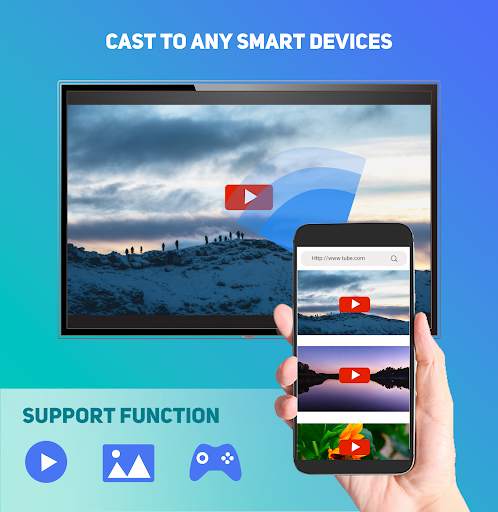 Screen Mirroring-Mobile Screen Cast to TV screenshot 1