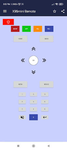 x96 mini android tv box remote स्क्रीनशॉट 3