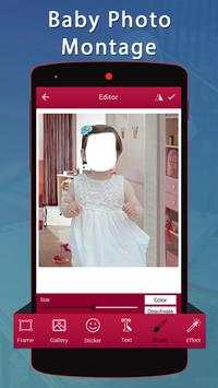 Baby Photo Montage screenshot 1