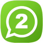 Two account for WhatsApp icon