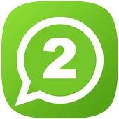 Two account for WhatsApp 9999999.0.0