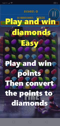 Free Diamonds Fire - Match screenshot 2