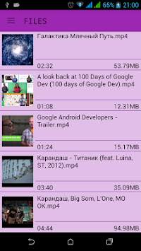 Video player screenshot 1