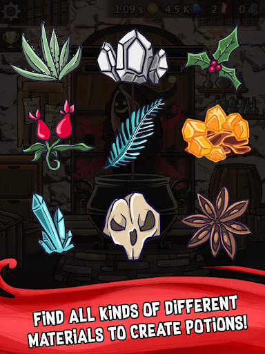 Alchemy Clicker - Potion Games Idle Fantasy Rpg screenshot 9