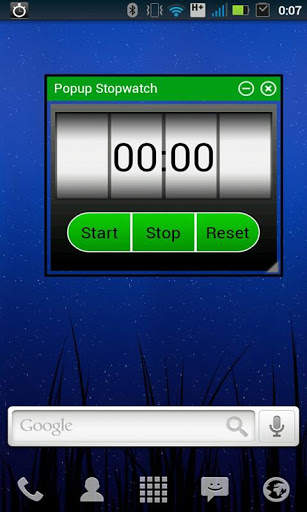 Popup Stopwatch скриншот 3