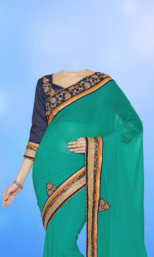 Women Saree Photo Suit screenshot 2